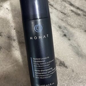 Monat restore leave in conditioner with rejuveniqe.